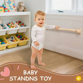 Duomilee baby pull up bar in a daycare setting adding a learning corner