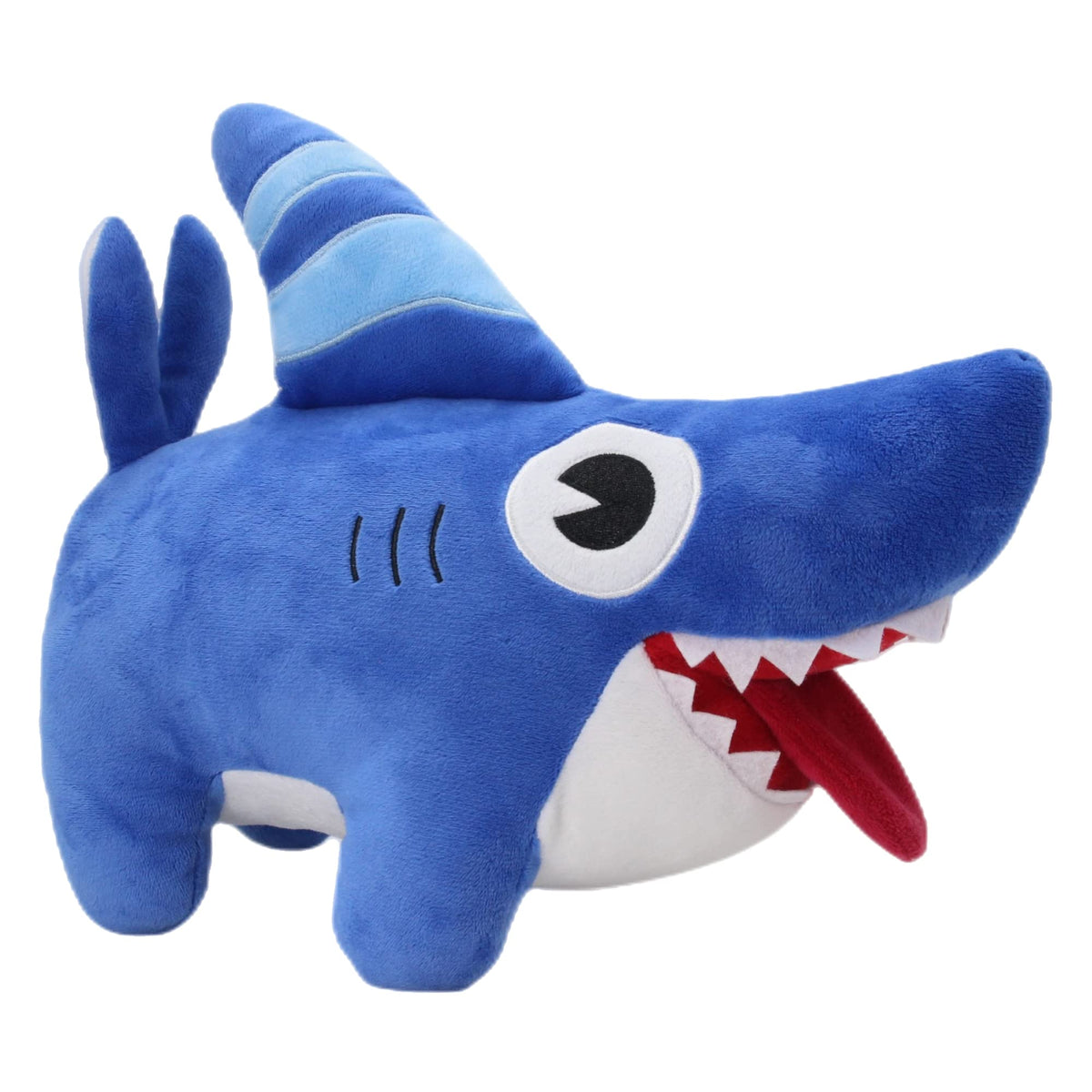 Dupuci Shark Dog Plush with a soft face for comforting cuddles.