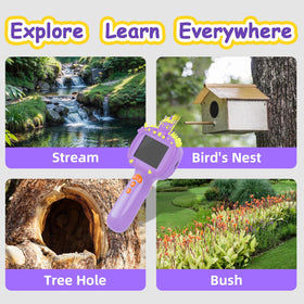 Duskeep borescope backyard discovery inspires nature exploration for kids.