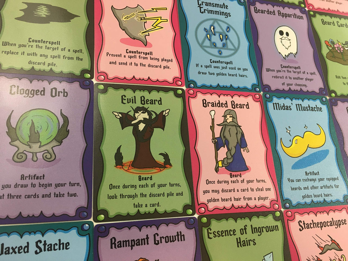 Beard power meter cards highlight escalating intensity in a light strategy session.