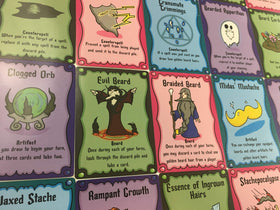 Beard power meter cards highlight escalating intensity in a light strategy session.