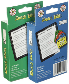 Dutch Blitz family game night in action with quick rounds and competition.