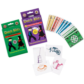 Dutch Blitz Original pack contents with bright cards and quick setup