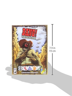 dV Giochi Da Vinci Bang! dice game nine arrows piece adds western flair.