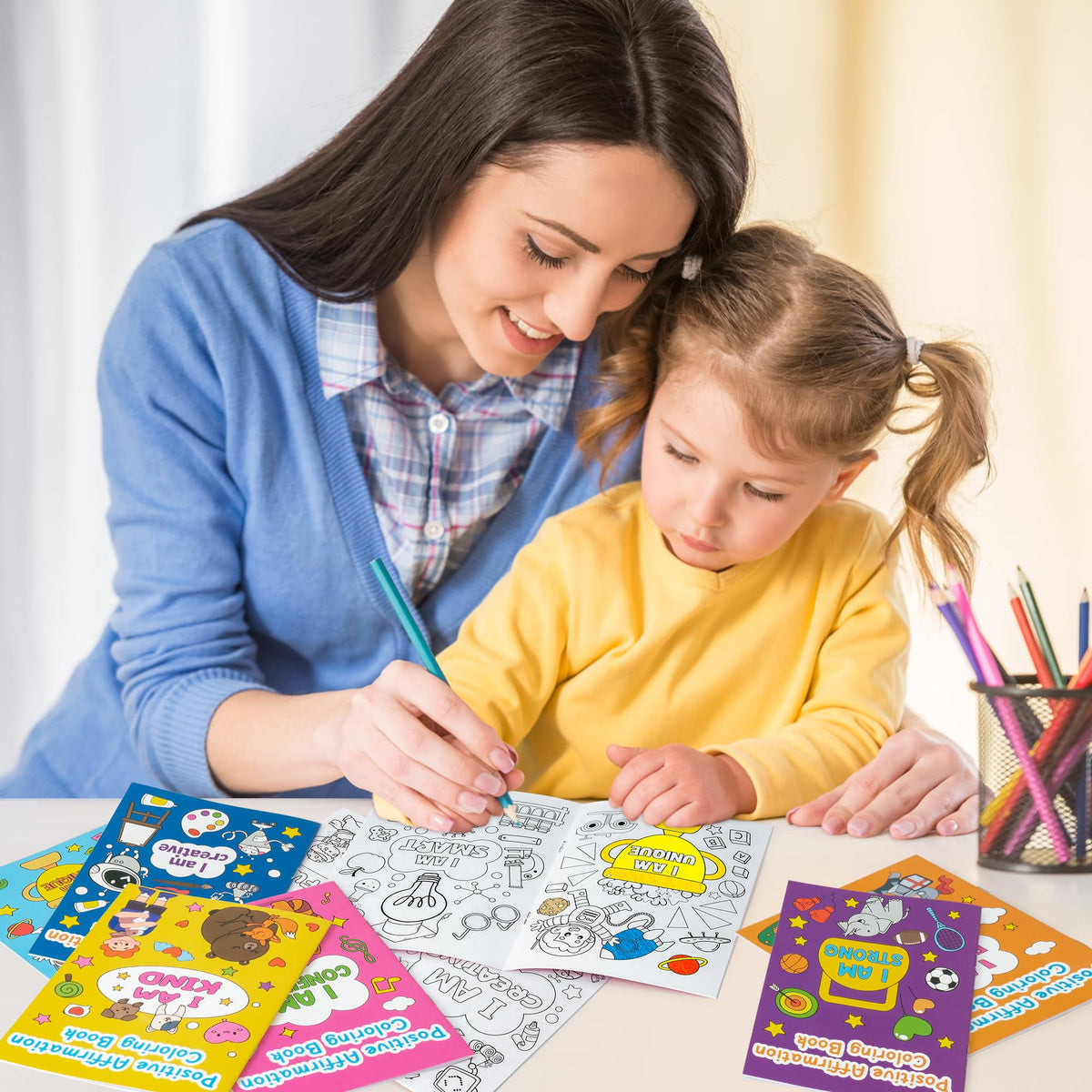 Dvbonike affirmation coloring book cover design 5 supports playful learning and resilience.
