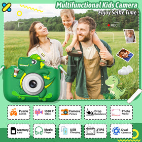 Dwfit Selfie mode on kids camera enables quick, fun self-portraits.