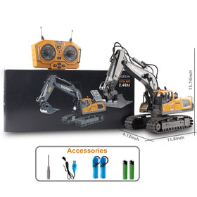 Dwi Dowellin 11-channel RC provides versatile control for dynamic construction play.