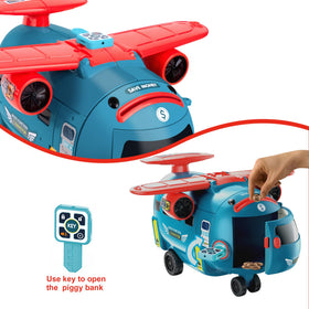 Dwi Dowellin Airplane Piggy Bank promotes saving during play