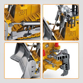 Dwi Dowellin bulldozer cab detail adds authentic construction visuals.