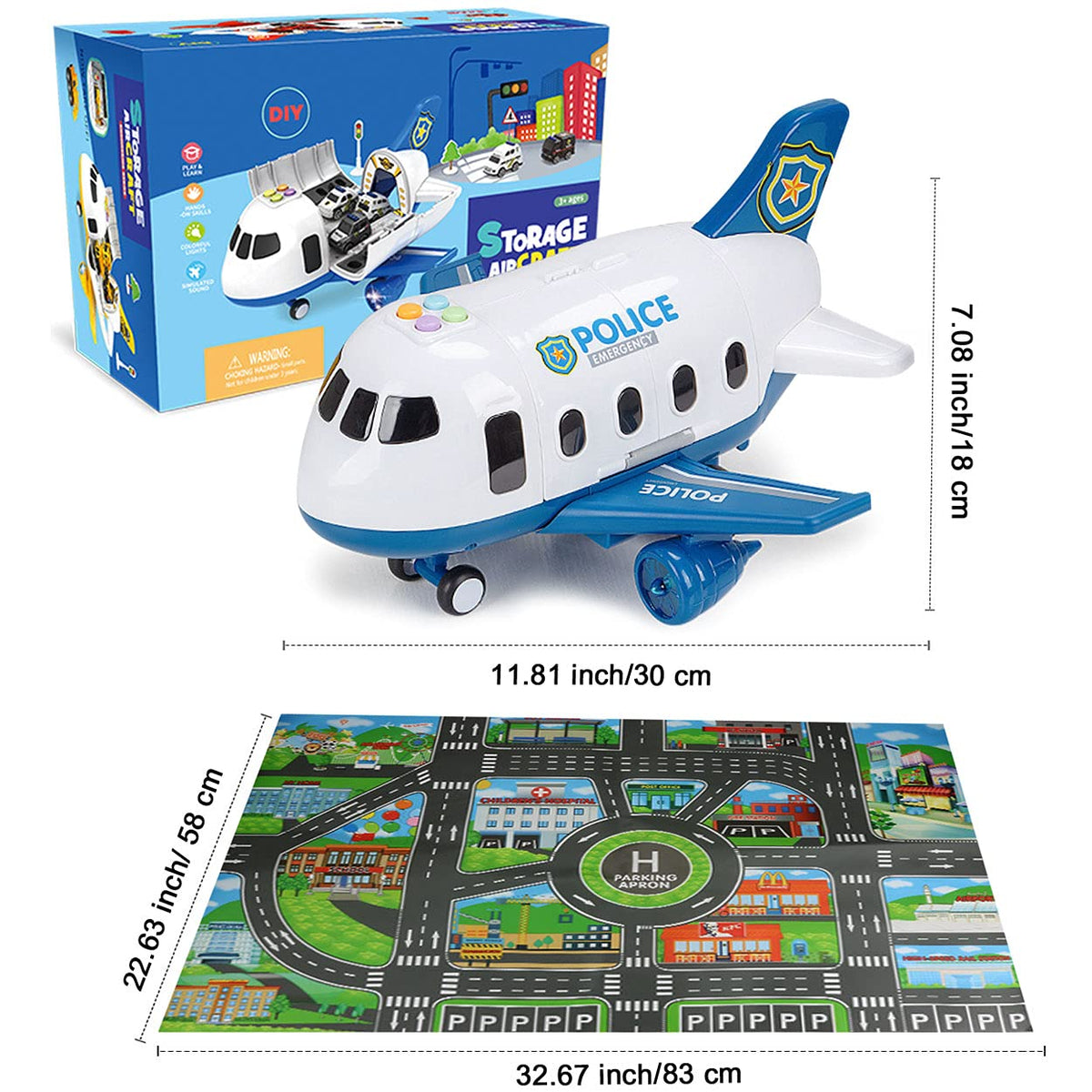 Dwi Dowellin durable play mat supports organized, shared playtime.