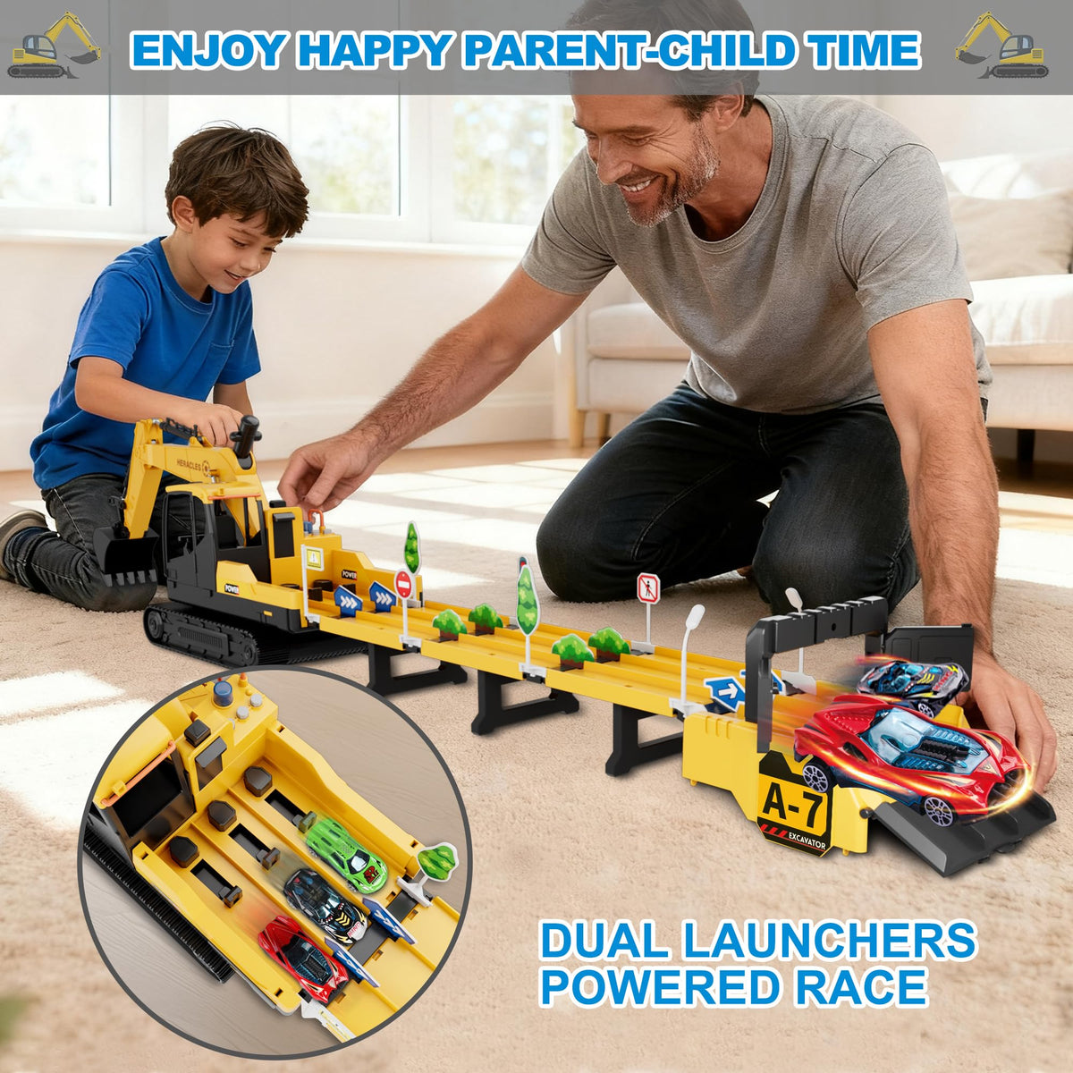 Dwi Dowellin engineering-vehicles-play fosters imaginative construction scenarios.