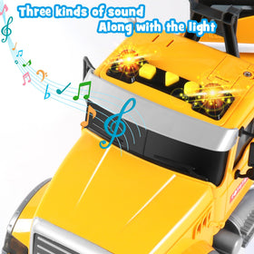 Dwi Dowellin excavator truck battery compartment for easy replacement