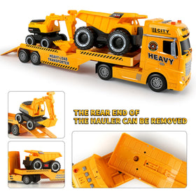 Dwi Dowellin excavator with moving arm encourages pretend construction and fine motor practice.