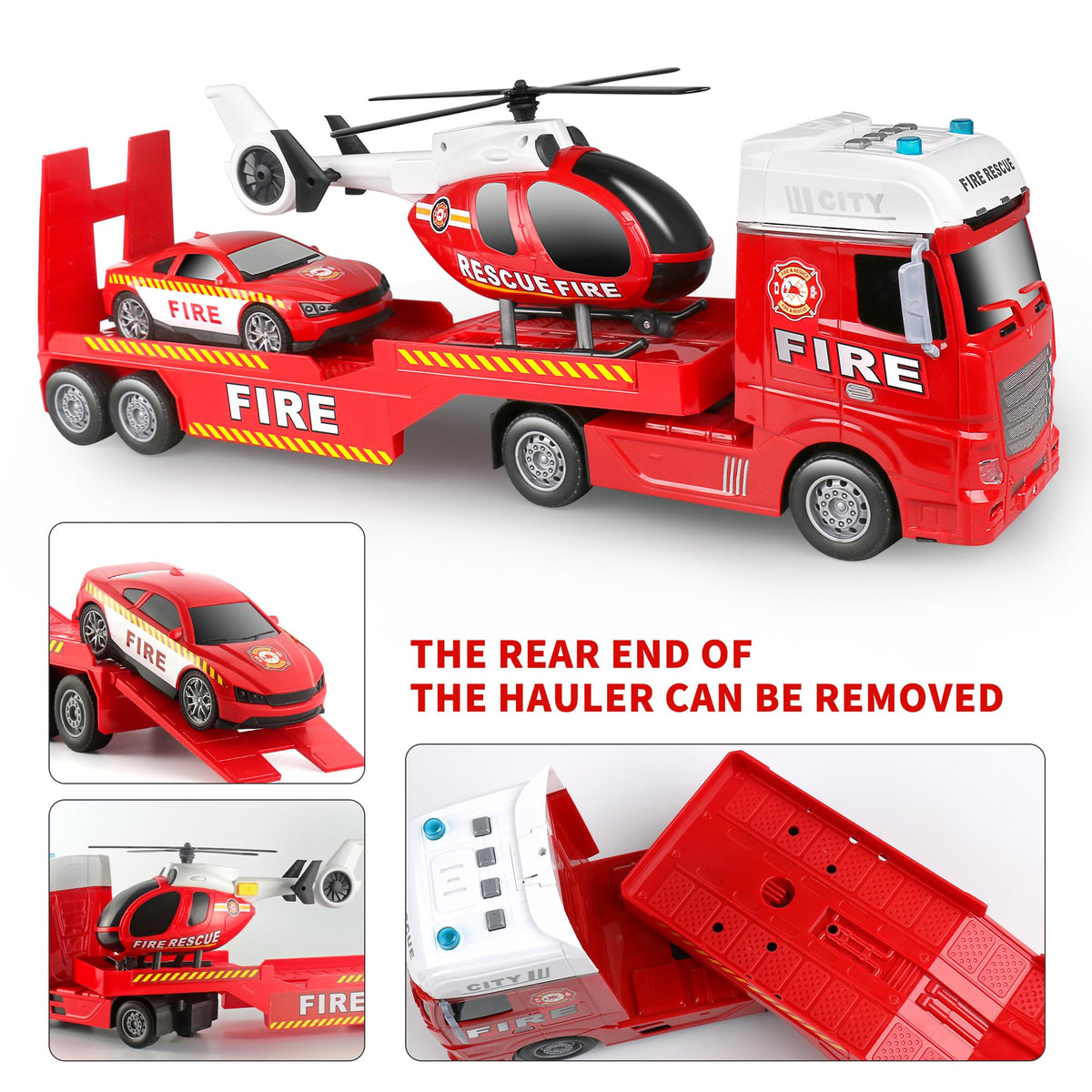Dwi Dowellin helicopter toy with flashing lights for sensory play.