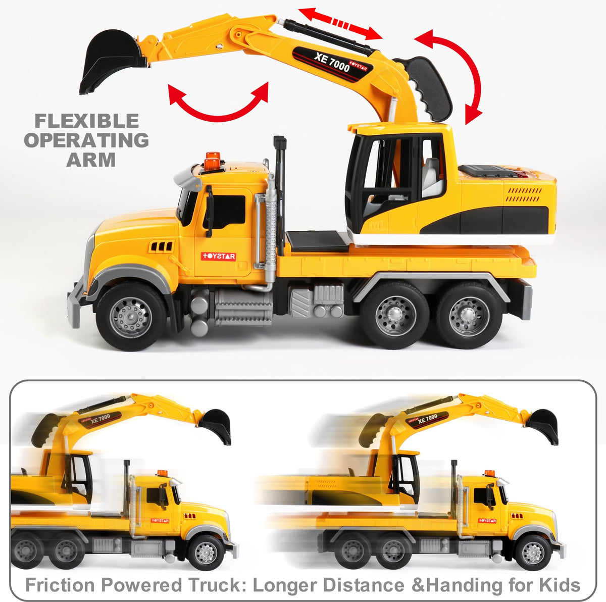 Dwi Dowellin excavator truck side view showing sturdy build