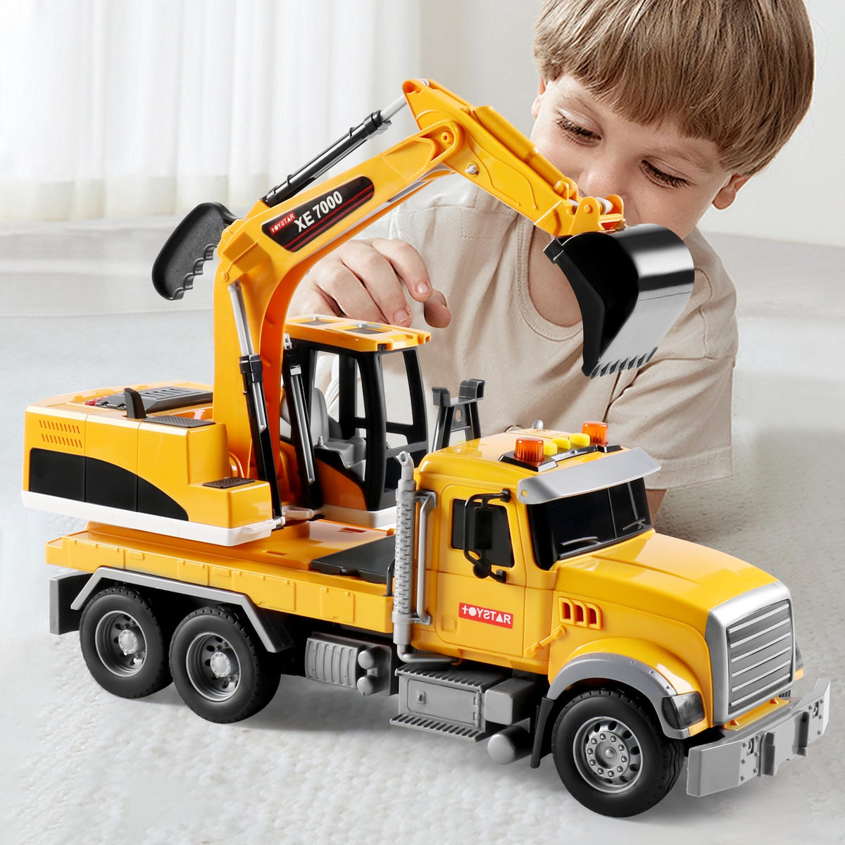 Dwi Dowellin large tow truck gift box ready for gifting