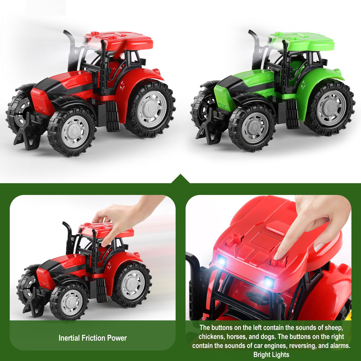 Dwi Dowellin toy set features built-in sounds and lights