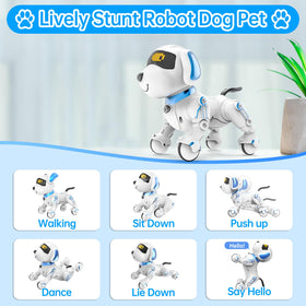 Dwi Dowellin robot dog safety-first ABS design suitable for young kids
