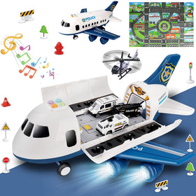 Dwi Dowellin police cars in a multi vehicle playset for imaginative city missions