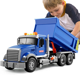 Dwi Dowellin Toddler Dump Truck front view for safe imaginative play
