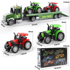 Dwi Dowellin 7.9-inch tractors for realistic farm role-play