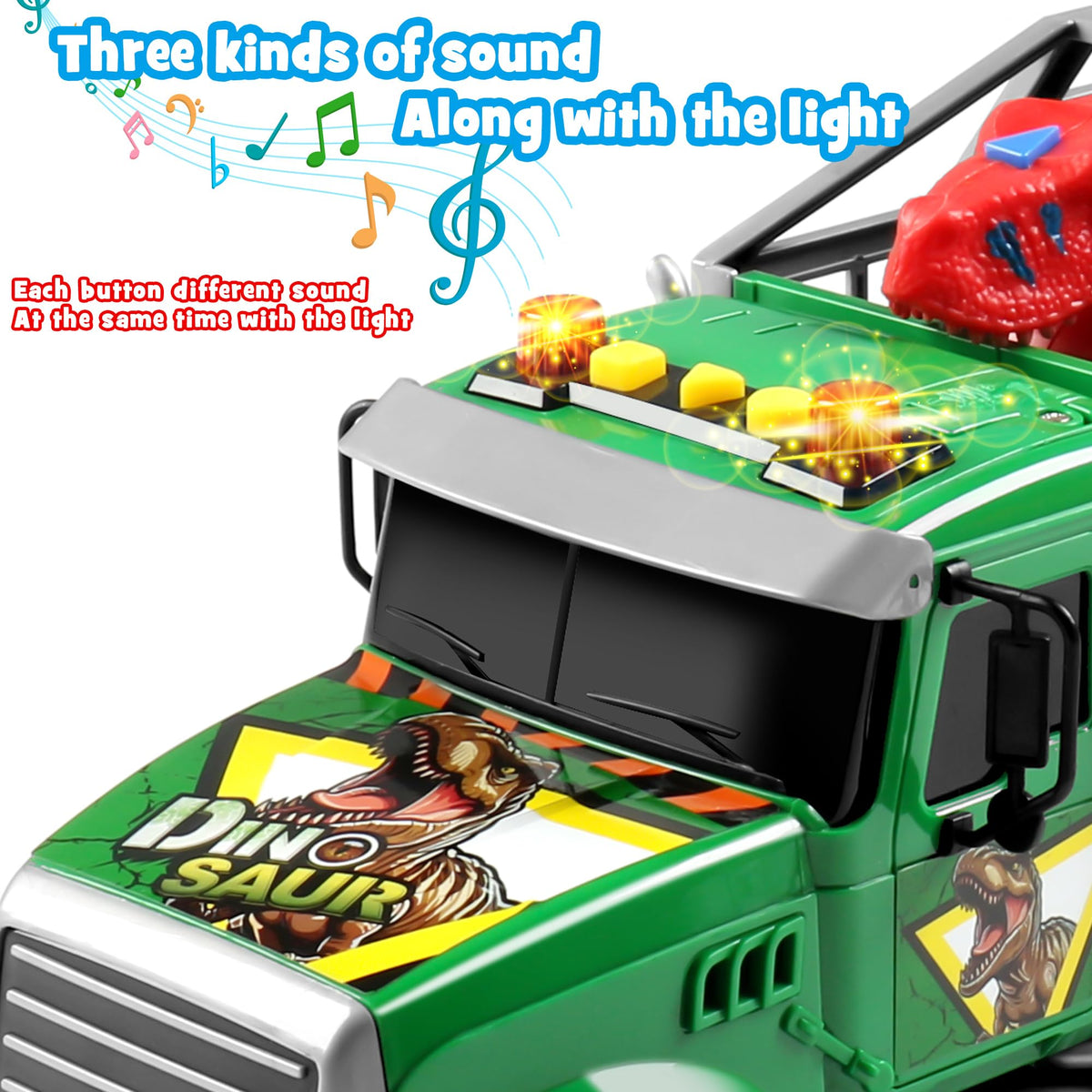 Dwi Dowellin truck top buttons with sounds and headlights
