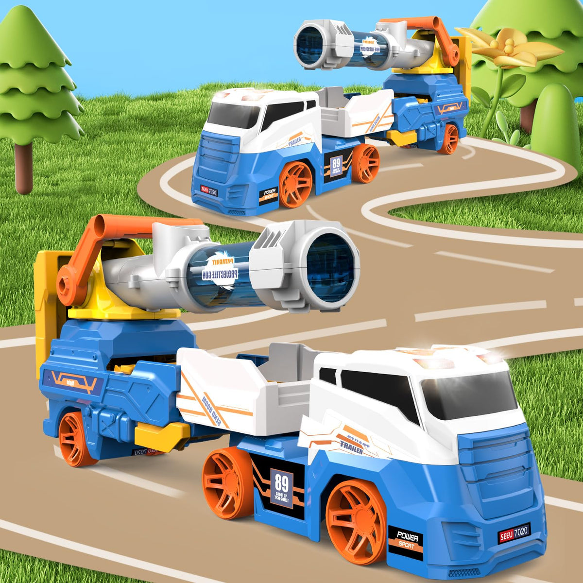 Dwi Dowellin Carrie truck toy ABS safety for peace of mind