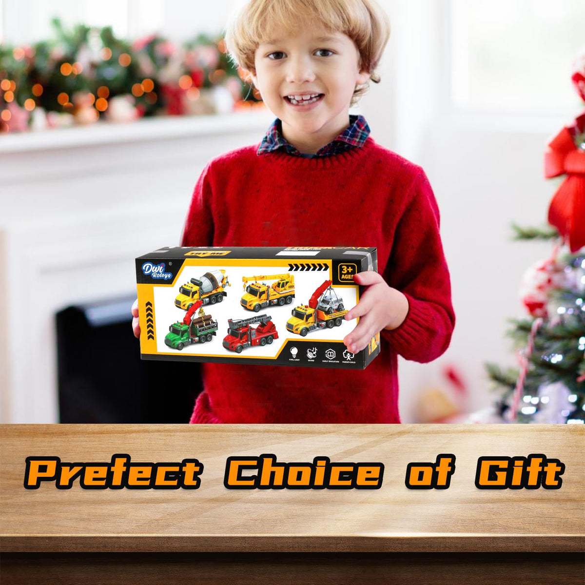 DWIRCTOYS ideal gift for 3–7 year olds on birthdays or holidays