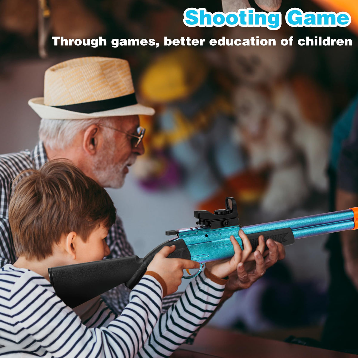 DWMTGS toy gun blue body detail emphasizing compact design