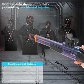 DWMTGS toy gun soft foam darts collection for gentle practice
