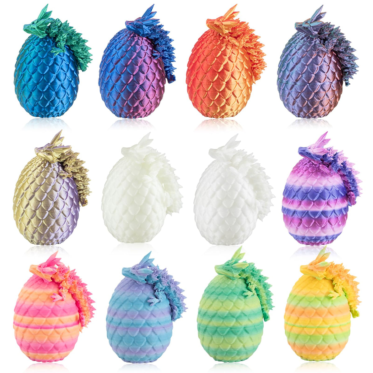 Dxldfks Dragon Egg assembled on desk creates whimsical decor