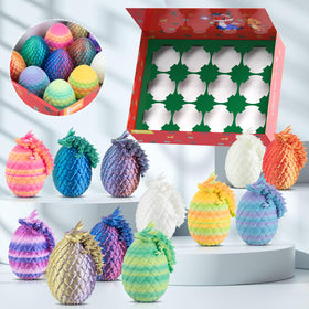 Dxldfks Dragon Egg gradient color brightens shelves and desks