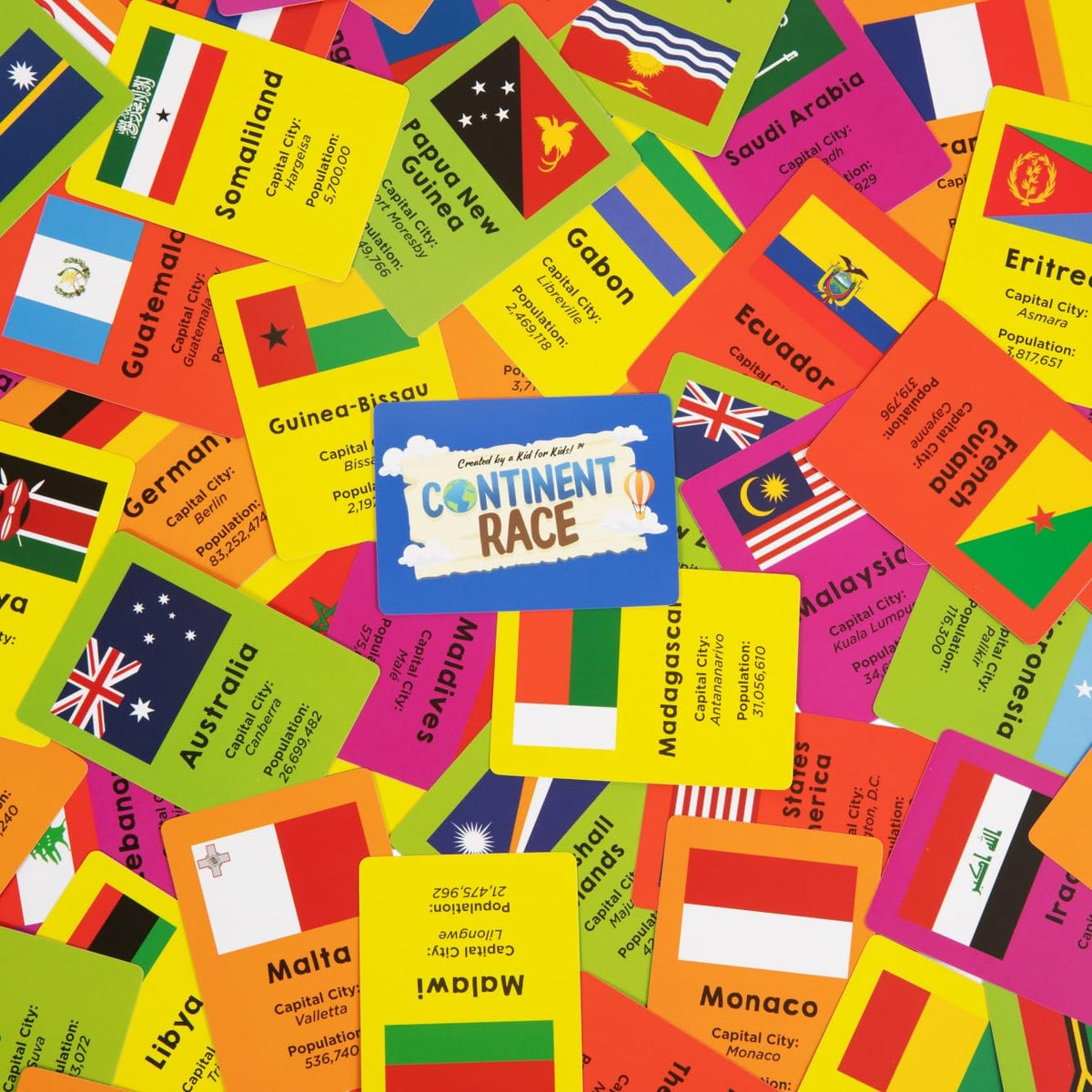 DYCE Continent Race flags visuals aiding global awareness and memory