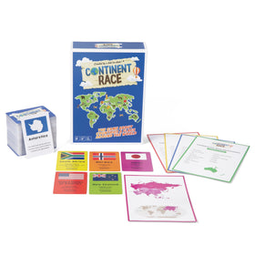DYCE Continent Race kids playing together to learn geography