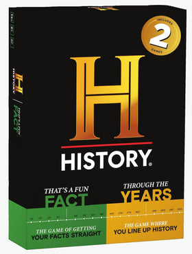 DYCE History Channel 2-in-1 anchor card ready for round setup at home