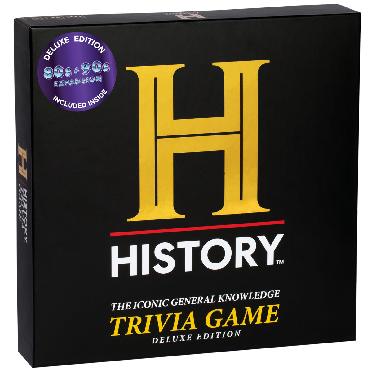 DYCE HISTORY Channel Trivia Deluxe box front view, ideal for family game night