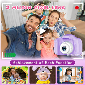 Dylanto Upgrade Kids Selfie Camera with lanyard attachment provides secure carrying during adventures