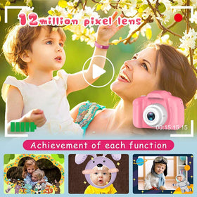 Dylanto Upgrade Kids Selfie Camera with lanyard for portable use on the go