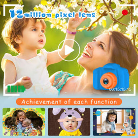 Dylanto Upgrade Kids Selfie Camera with 32GB card ready-to-record setup for instant memories