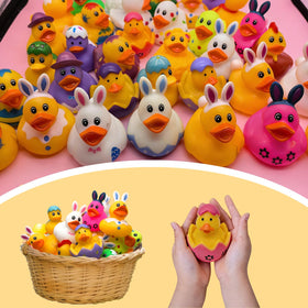 Dymojoyfun two-inch Easter ducks ideal for jeep ducking and small hands