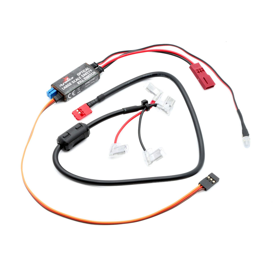 Dynamite DYNE1240 kill switch front view for safer 2-cycle engine control