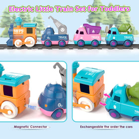 Dynffur dump truck supports open-ended transporting play and role play.
