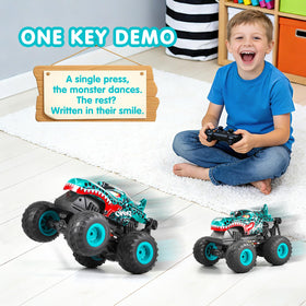 DYODYORC RC car includes two rechargeable batteries for longer play