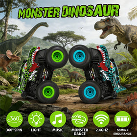 DYODYORC green dinosaur design showcases playful imagination for kids