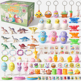 Dysh.Tech Easter eggs with toys inside for engaging hunts