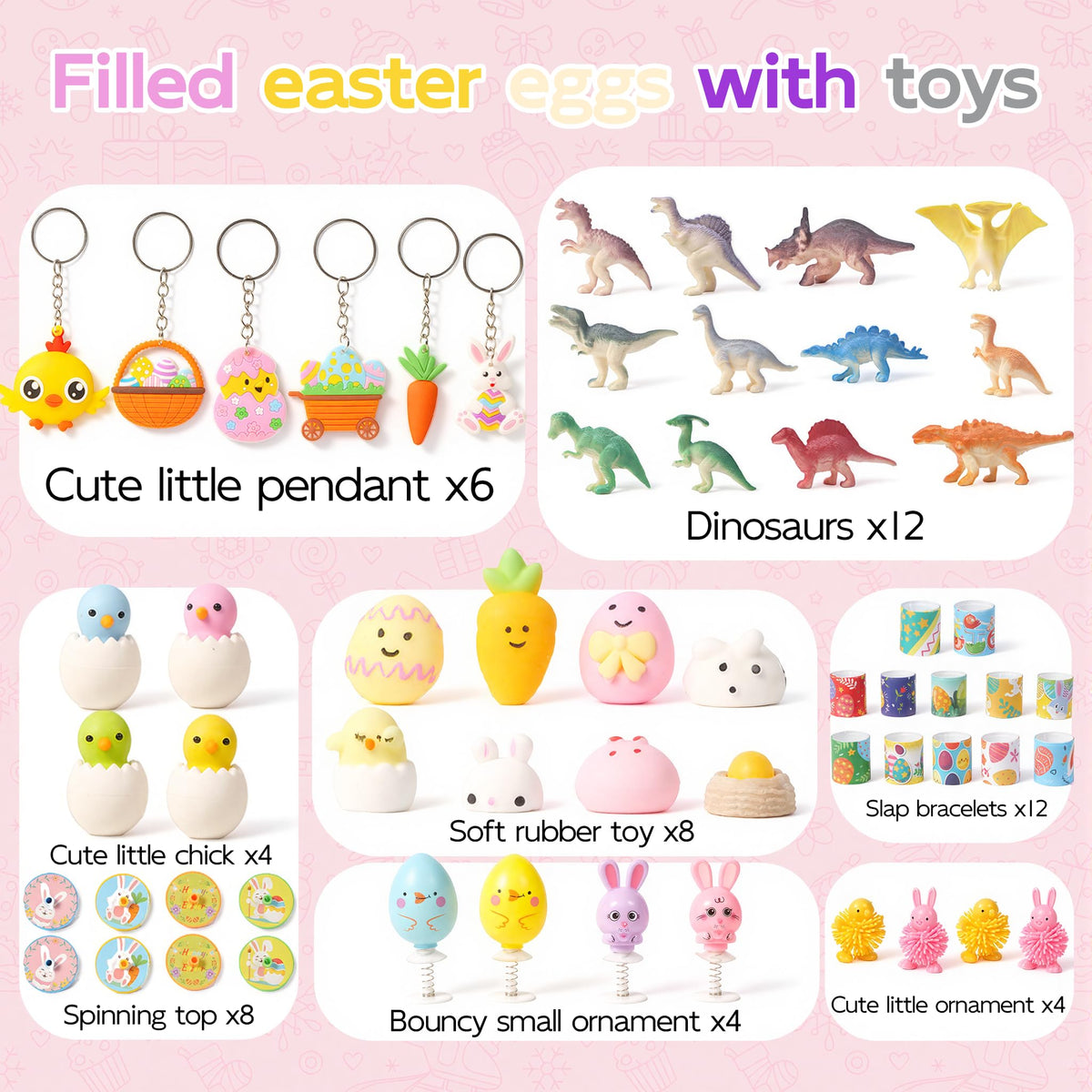 Dysh.Tech non-toxic Easter eggs with no sharp edges