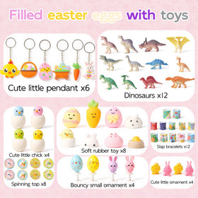 Dysh.Tech non-toxic Easter eggs with no sharp edges