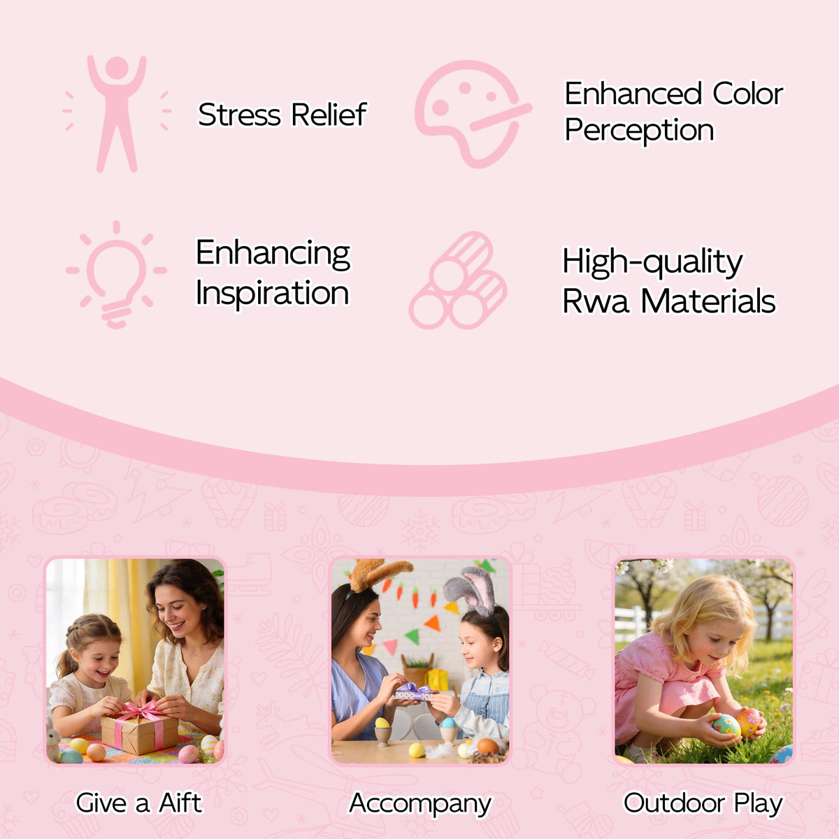 Dysh.Tech toddler-safe Easter eggs with non-toxic materials