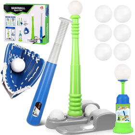 DZLION T Ball Set tee stand adjustable height for growing players