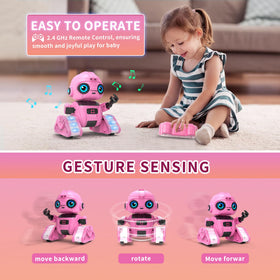 Dzxlin robot dances and sings to boost fun during playtime.